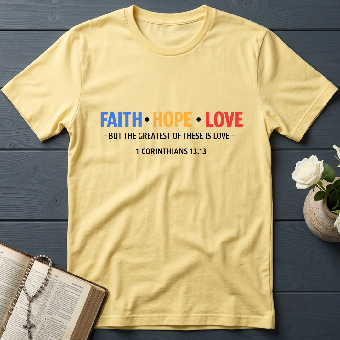 Faith Hope Love But The Greatest Of These Is Love 1 Corinthians 13.13 01