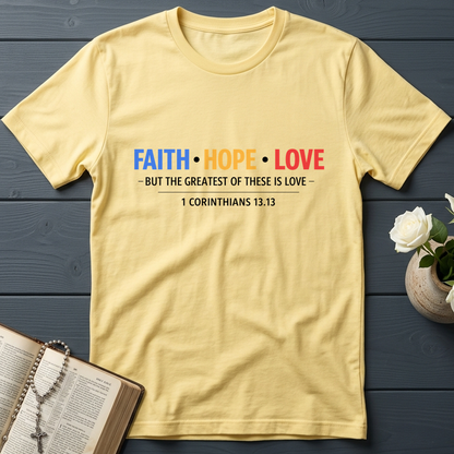 Faith Hope Love But The Greatest Of These Is Love 1 Corinthians 13.13 01