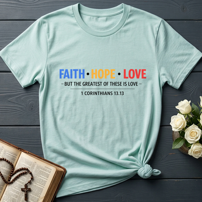 Faith Hope Love But The Greatest Of These Is Love 1 Corinthians 13.13 01