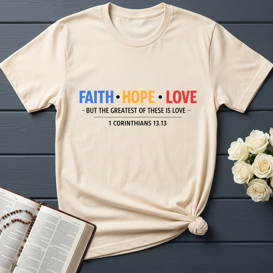 Faith Hope Love But The Greatest Of These Is Love 1 Corinthians 13.13 01