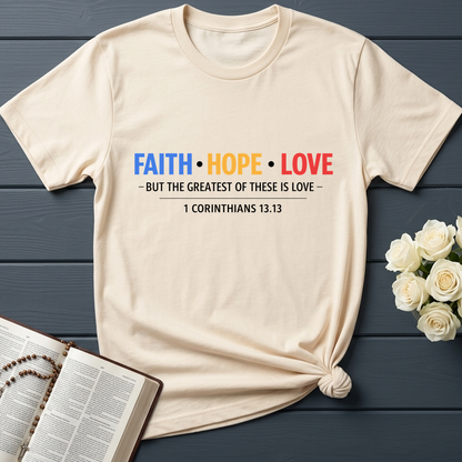 Faith Hope Love But The Greatest Of These Is Love 1 Corinthians 13.13 01