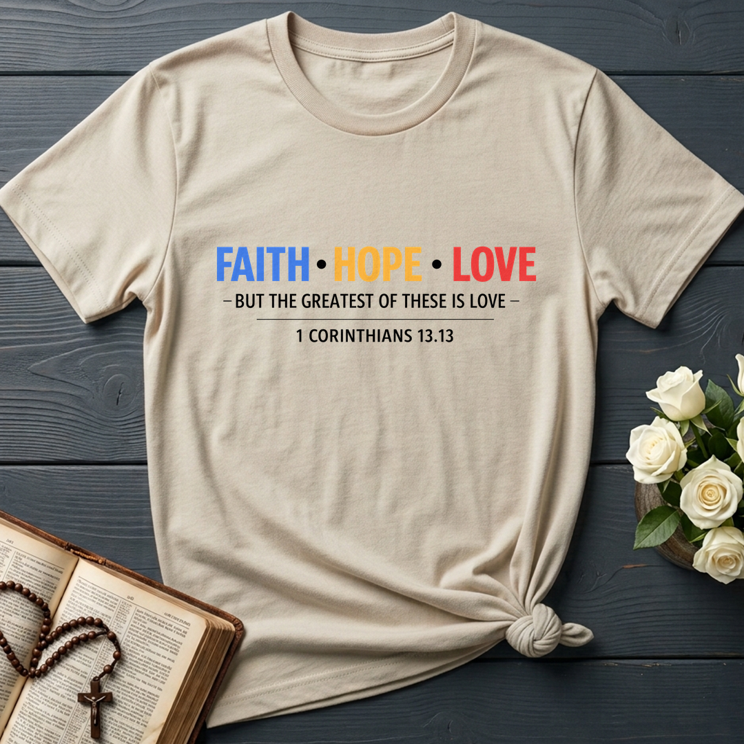Faith Hope Love But The Greatest Of These Is Love 1 Corinthians 13.13 01