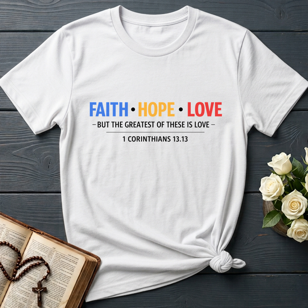 Faith Hope Love But The Greatest Of These Is Love 1 Corinthians 13.13 01