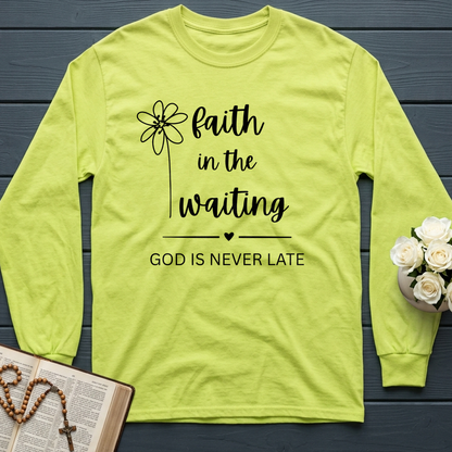 Faith In The Waiting God Is Never Late 01