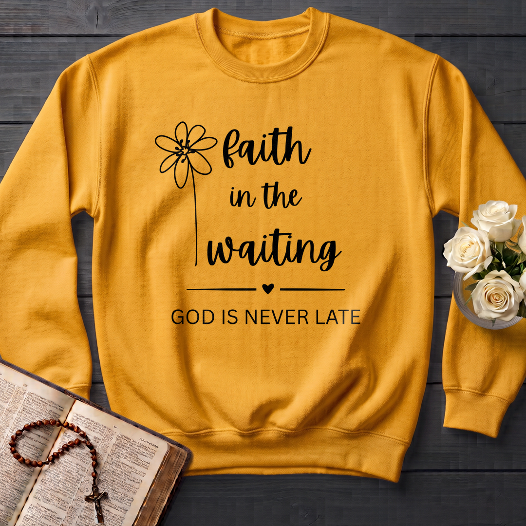 Faith In The Waiting God Is Never Late 01