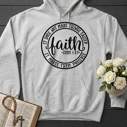 Faith It Does Not Make Things Easier It Makes Them Possible Luke 1.37 01