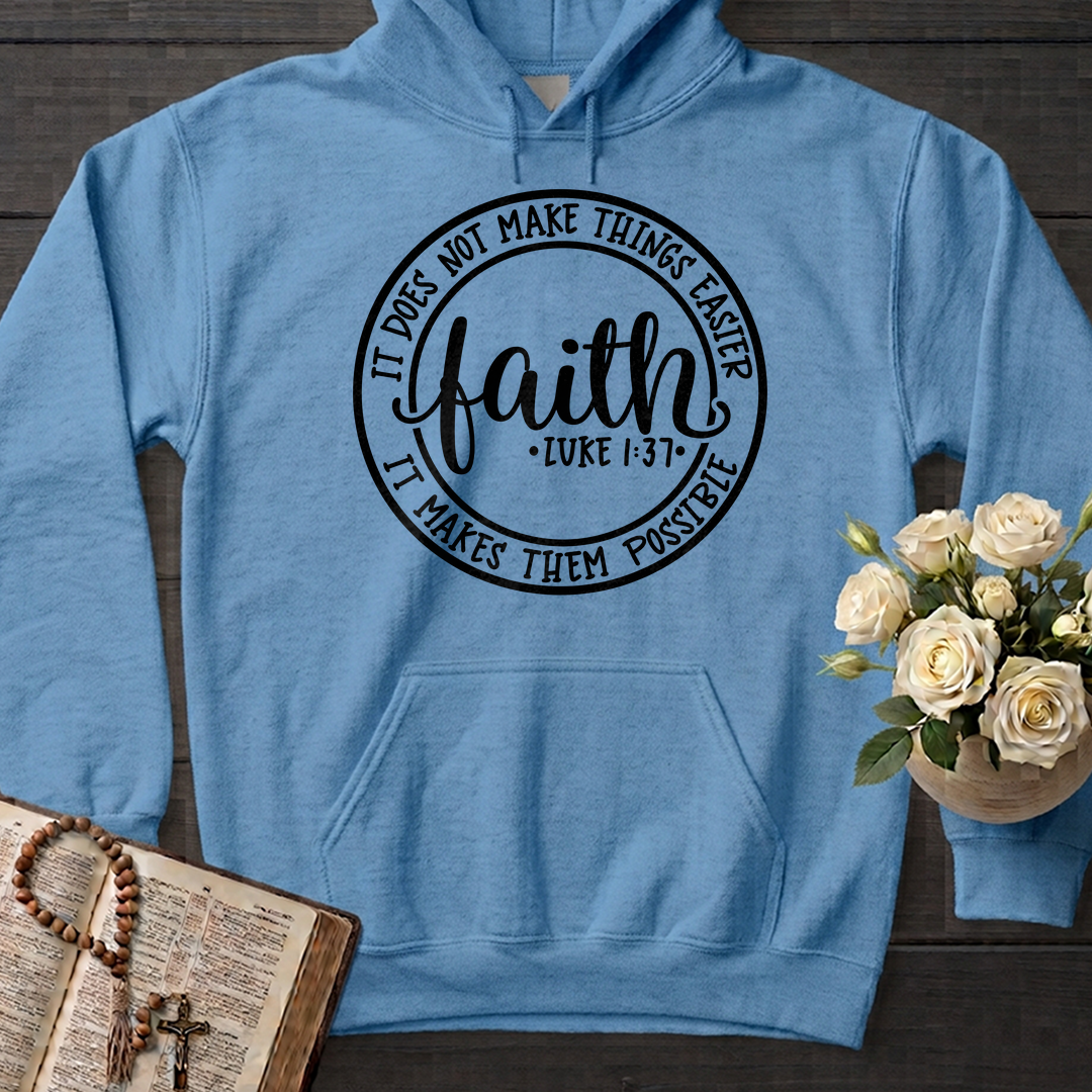 Faith It Does Not Make Things Easier It Makes Them Possible Luke 1.37 01