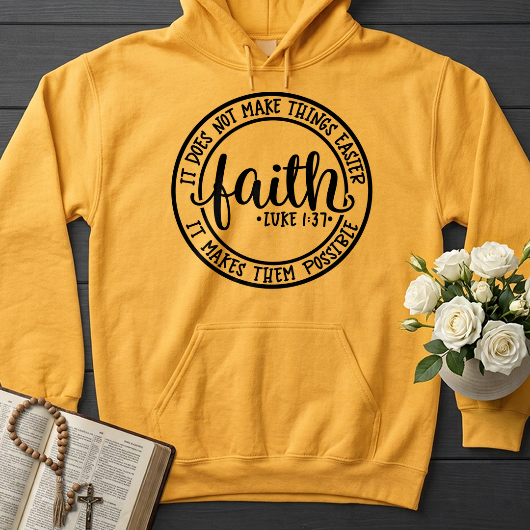 Faith It Does Not Make Things Easier It Makes Them Possible Luke 1.37 01