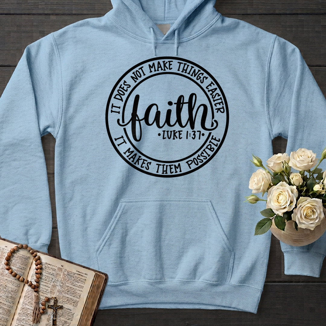 Faith It Does Not Make Things Easier It Makes Them Possible Luke 1.37 01