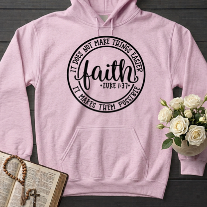 Faith It Does Not Make Things Easier It Makes Them Possible Luke 1.37 01