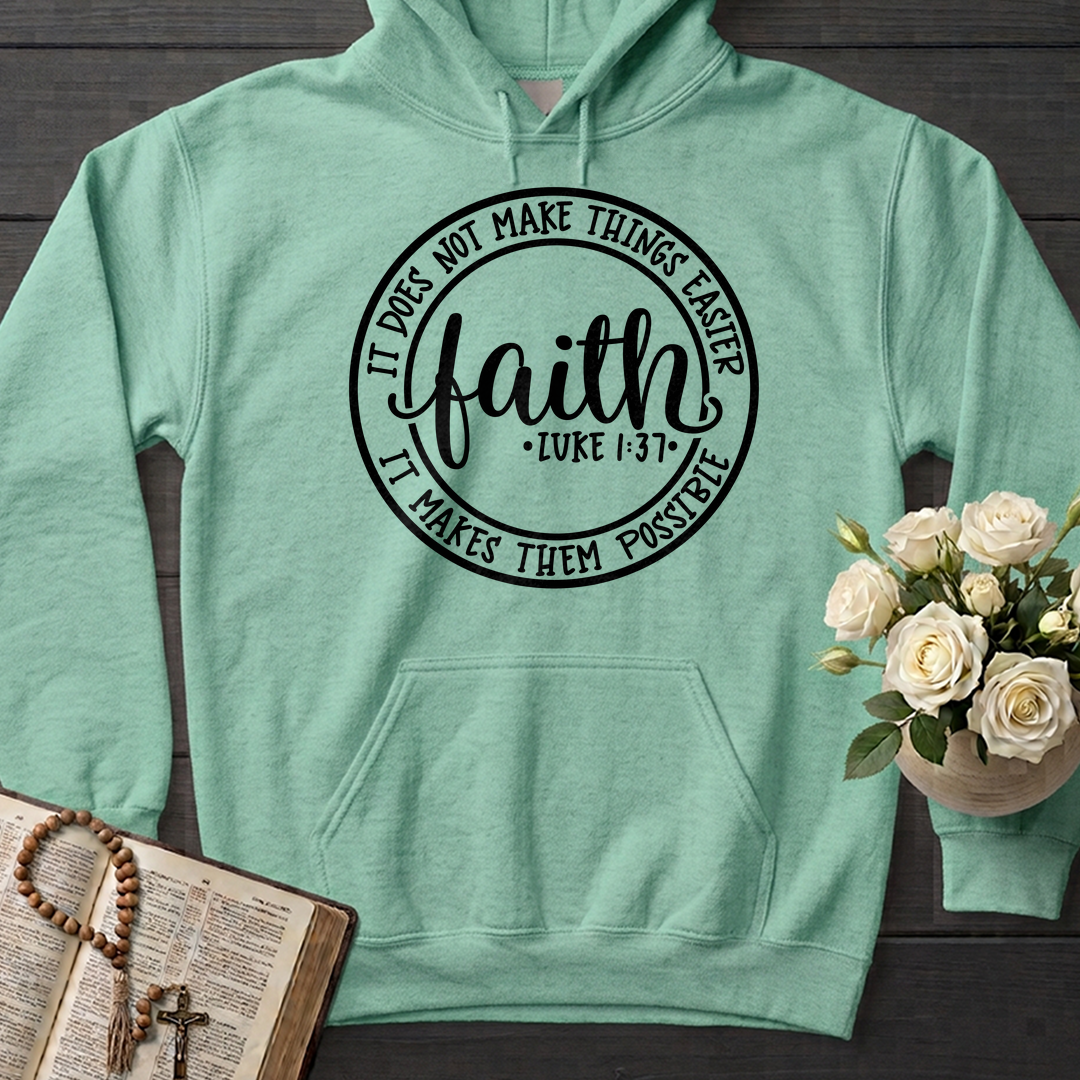 Faith It Does Not Make Things Easier It Makes Them Possible Luke 1.37 01
