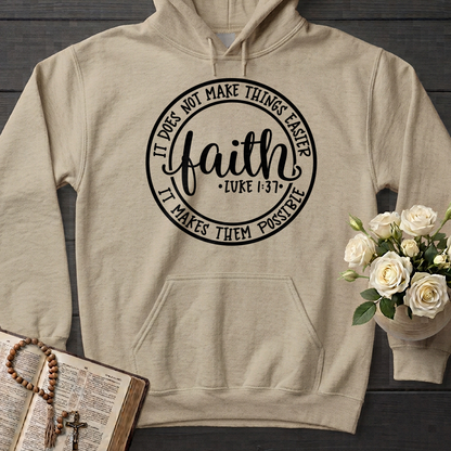 Faith It Does Not Make Things Easier It Makes Them Possible Luke 1.37 01
