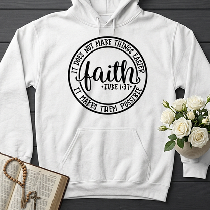 Faith It Does Not Make Things Easier It Makes Them Possible Luke 1.37 01
