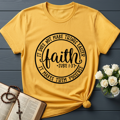 Faith It Does Not Make Things Easier It Makes Them Possible Luke 1.37 01