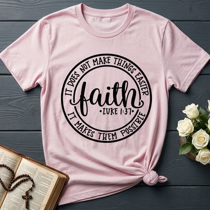 Faith It Does Not Make Things Easier It Makes Them Possible Luke 1.37 01