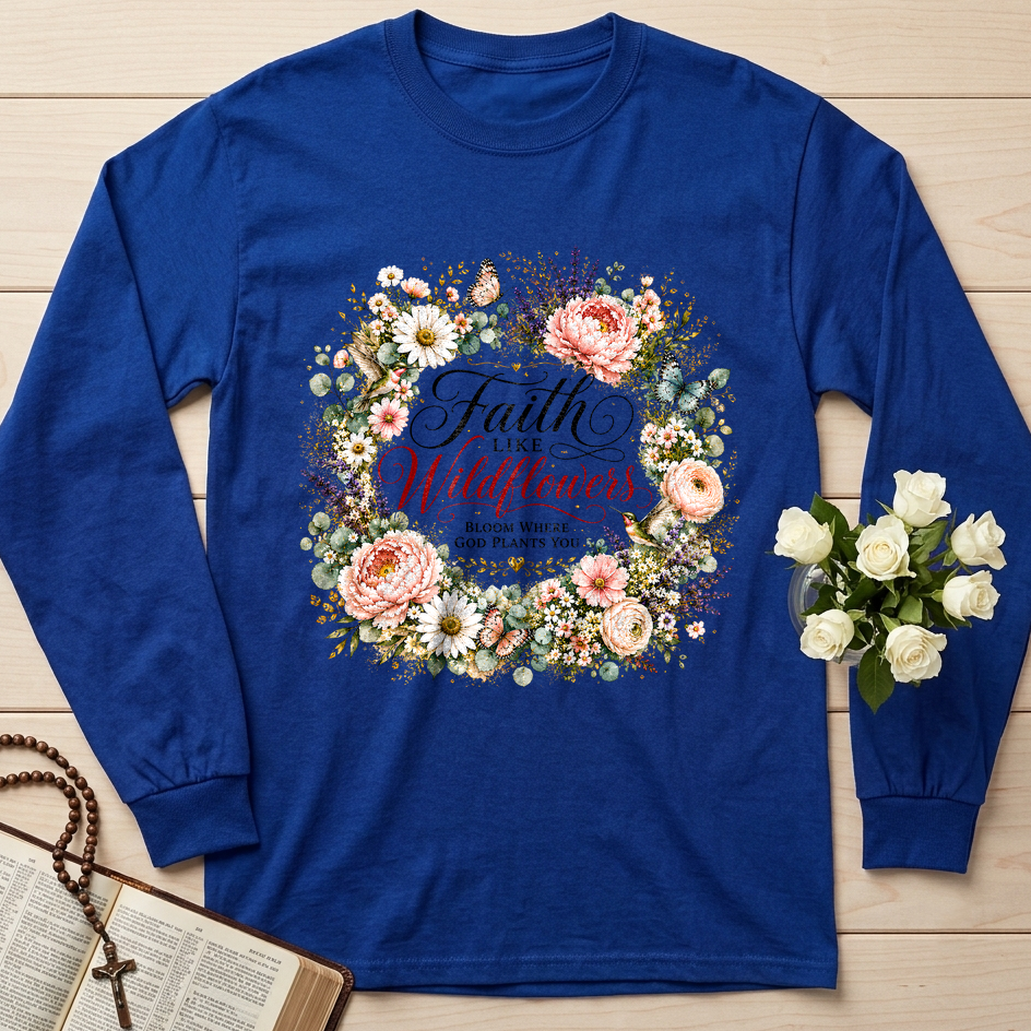 Faith Like Wildflowers Bloom Where God Plants You 01