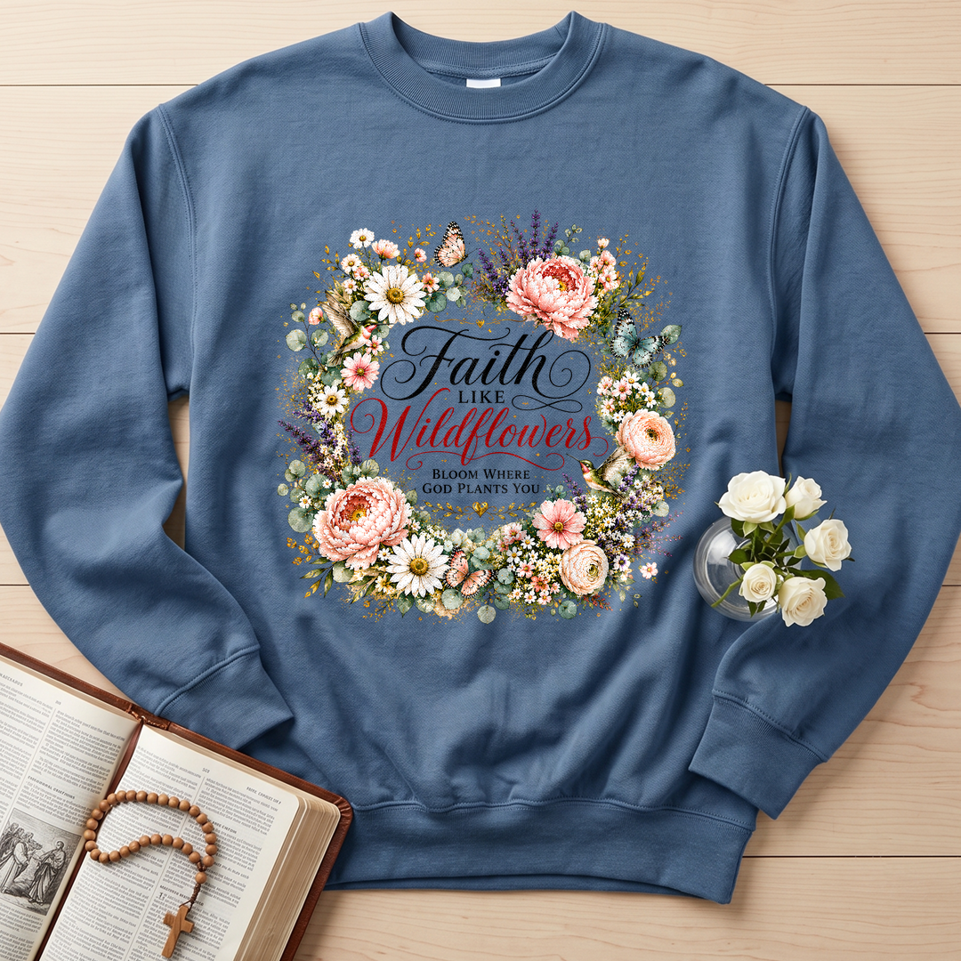 Faith Like Wildflowers Bloom Where God Plants You 01