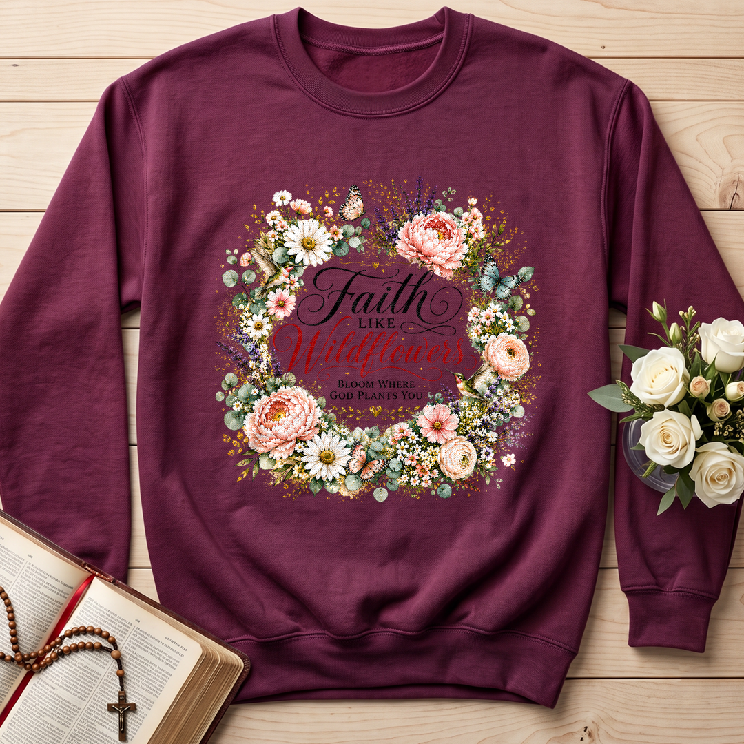 Faith Like Wildflowers Bloom Where God Plants You 01