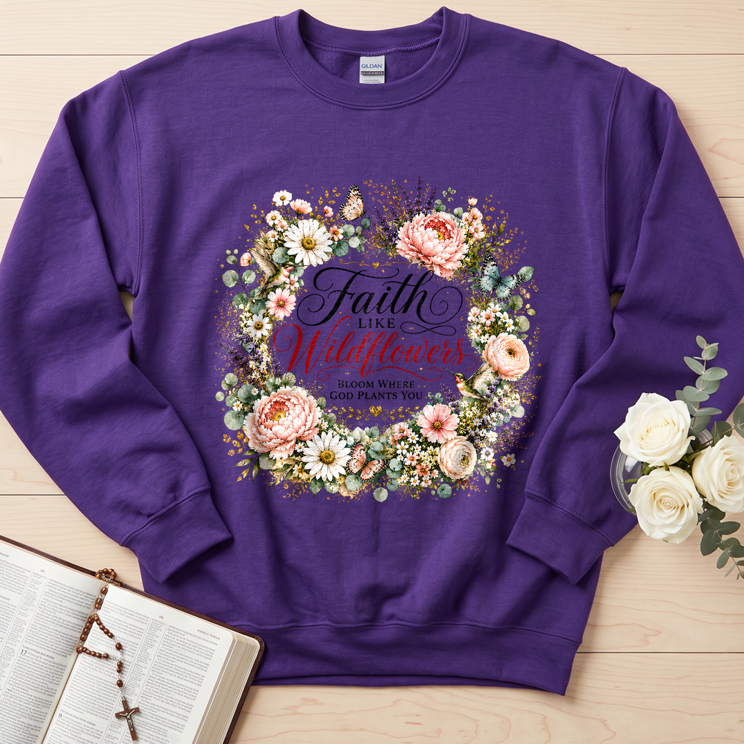 Faith Like Wildflowers Bloom Where God Plants You 01