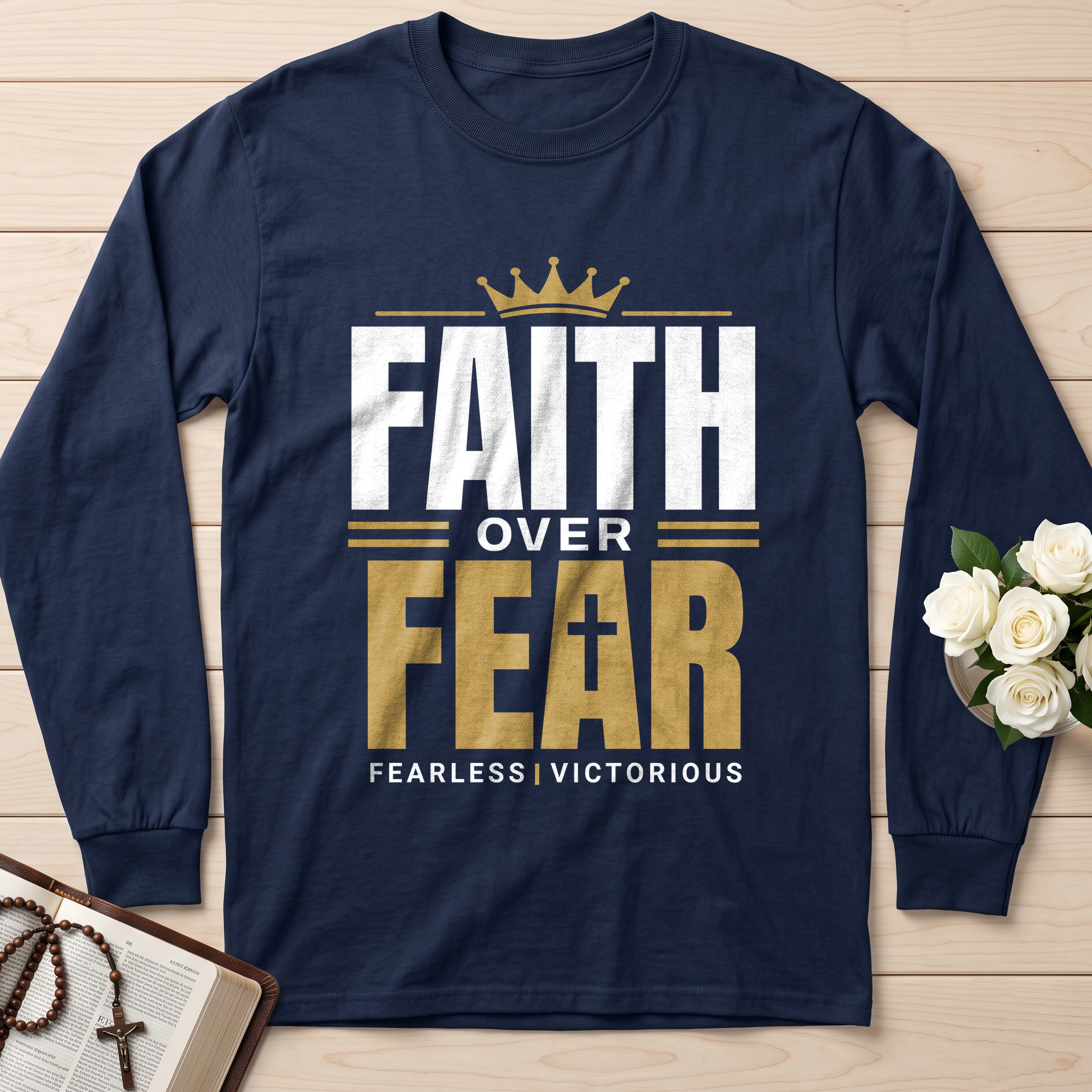 Faith Over Fear Fearless Victorious 01