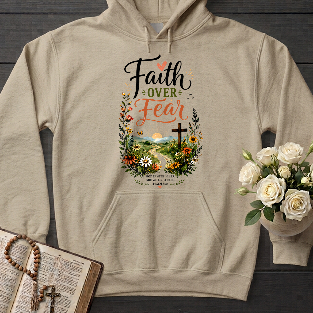 Faith Over Fear God Is Within Her She Will Not Fall Psalm 46.5 01