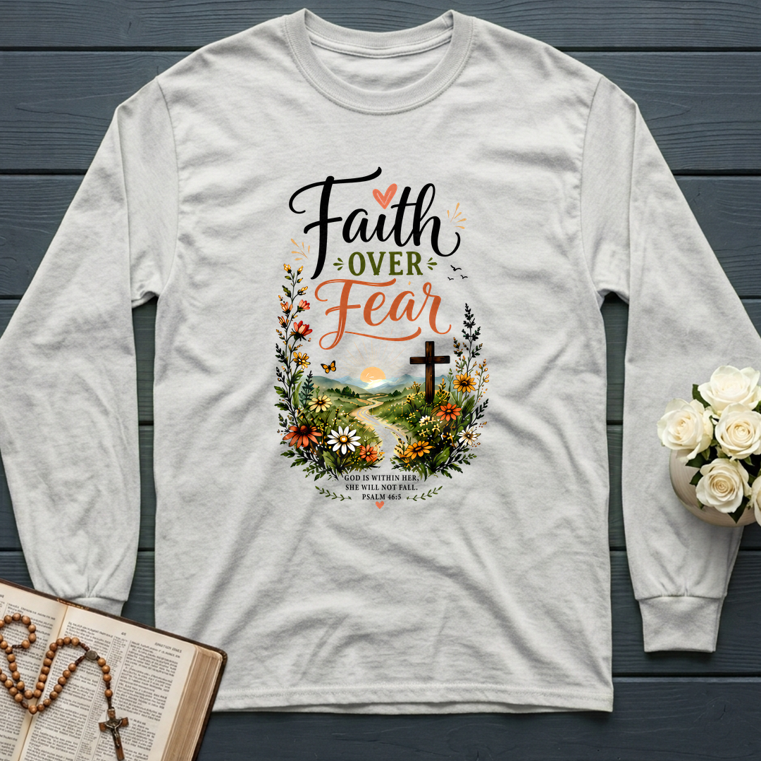 Faith Over Fear God Is Within Her She Will Not Fall Psalm 46.5 01
