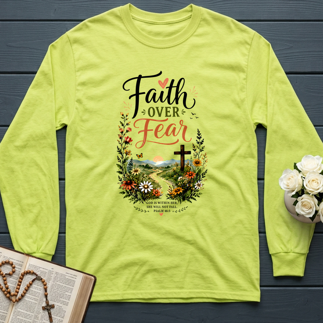 Faith Over Fear God Is Within Her She Will Not Fall Psalm 46.5 01