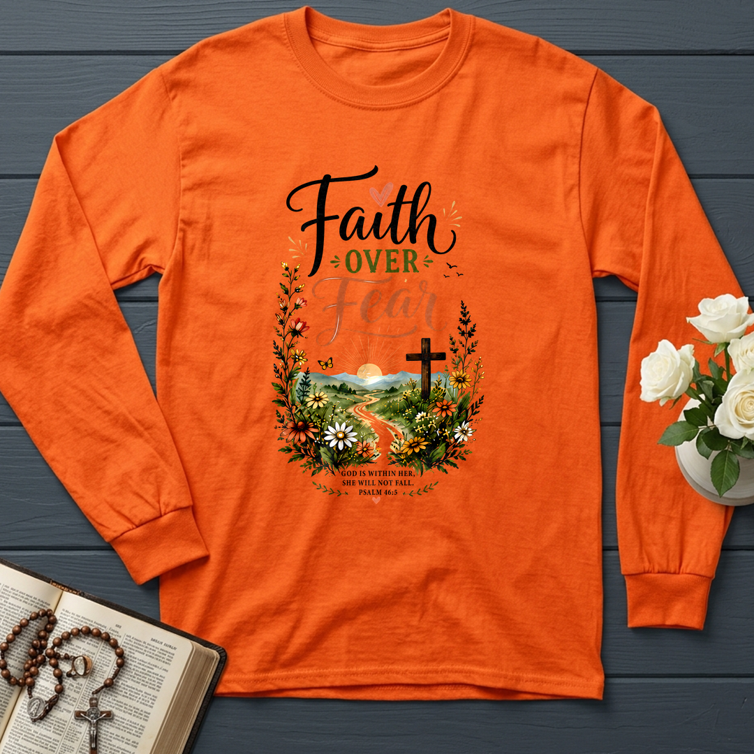 Faith Over Fear God Is Within Her She Will Not Fall Psalm 46.5 01