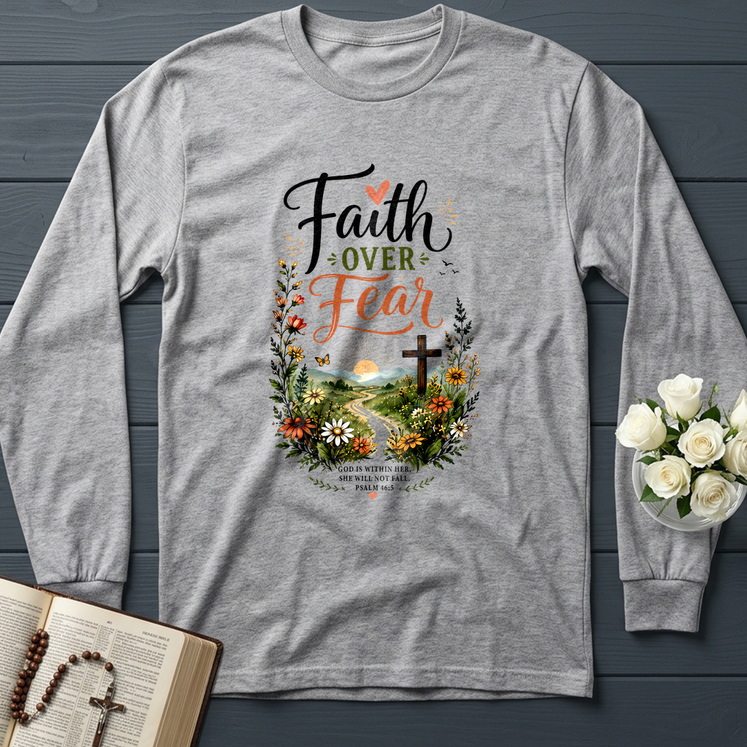 Faith Over Fear God Is Within Her She Will Not Fall Psalm 46.5 01