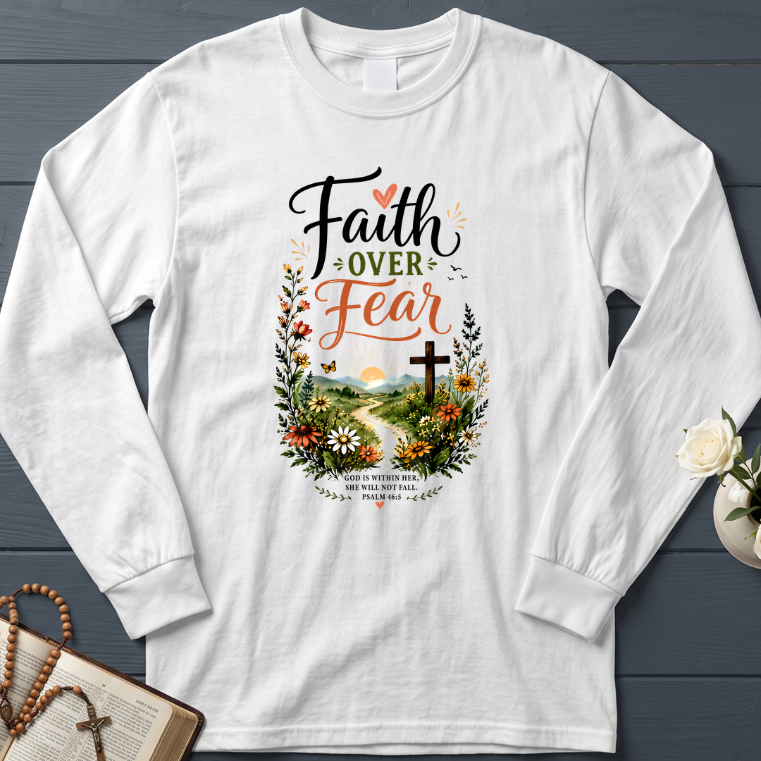 Faith Over Fear God Is Within Her She Will Not Fall Psalm 46.5 01