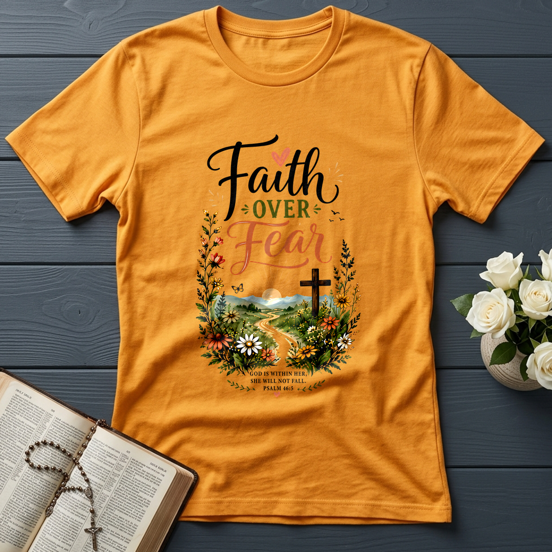 Faith Over Fear God Is Within Her She Will Not Fall Psalm 46.5 01