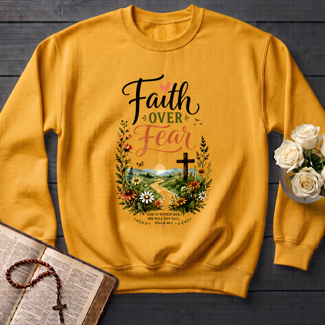 Faith Over Fear God Is Within Her She Will Not Fall Psalm 46.5 01