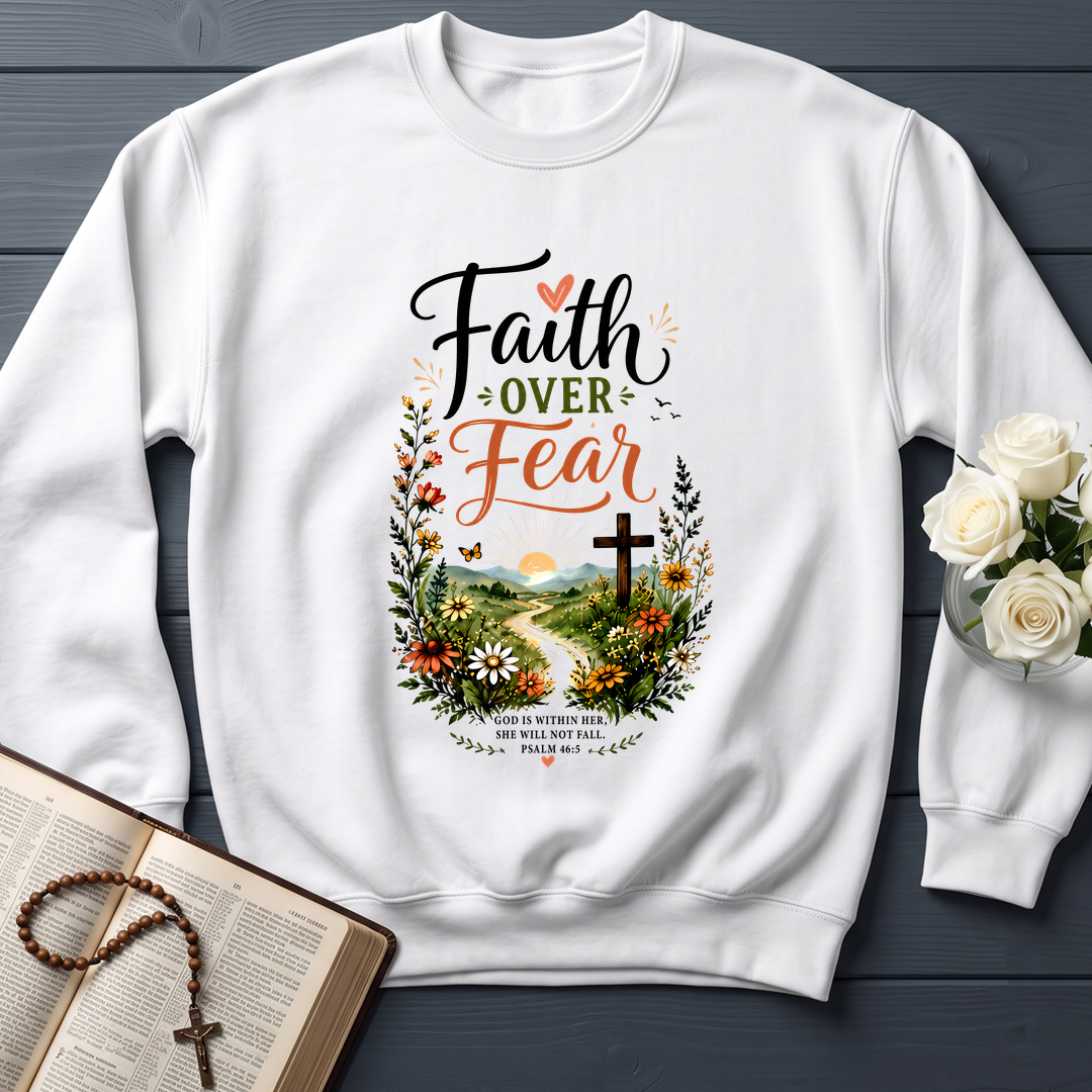 Faith Over Fear God Is Within Her She Will Not Fall Psalm 46.5 01