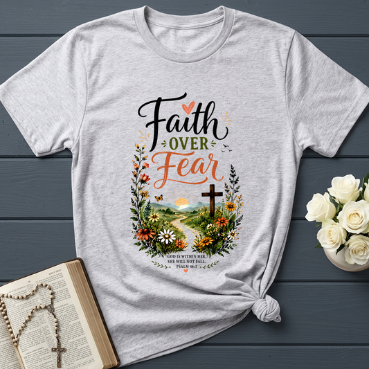 Faith Over Fear God Is Within Her She Will Not Fall Psalm 46.5 01