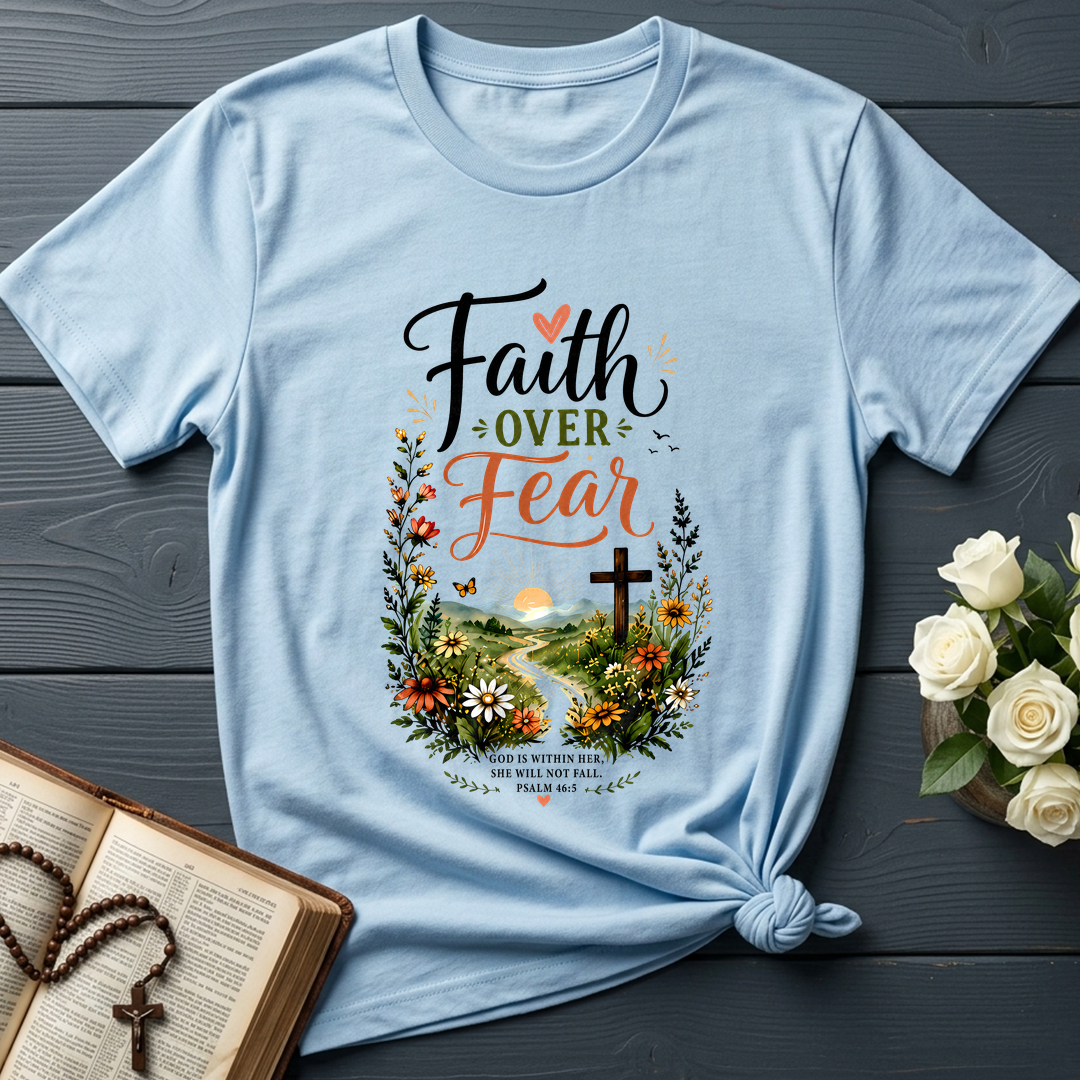 Faith Over Fear God Is Within Her She Will Not Fall Psalm 46.5 01