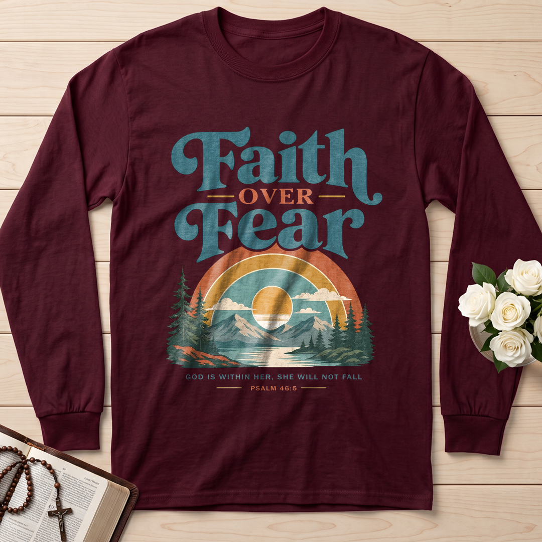 Faith Over Fear God Is Within Her She Will Not Fall Psalm 46.5 02