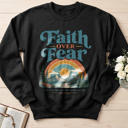 Faith Over Fear God Is Within Her She Will Not Fall Psalm 46.5 02