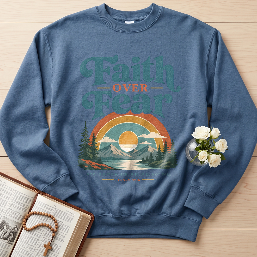 Faith Over Fear God Is Within Her She Will Not Fall Psalm 46.5 02