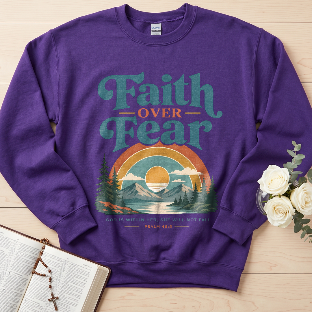 Faith Over Fear God Is Within Her She Will Not Fall Psalm 46.5 02