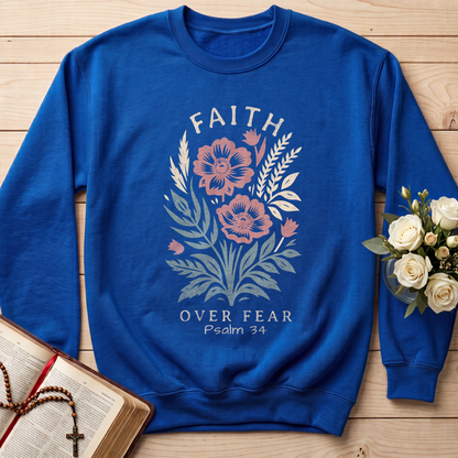 Faith Over Fear Psalm 34 01