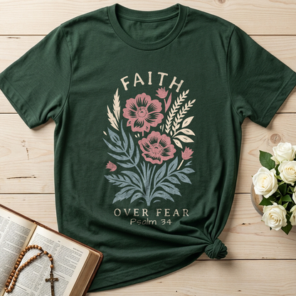 Faith Over Fear Psalm 34 01