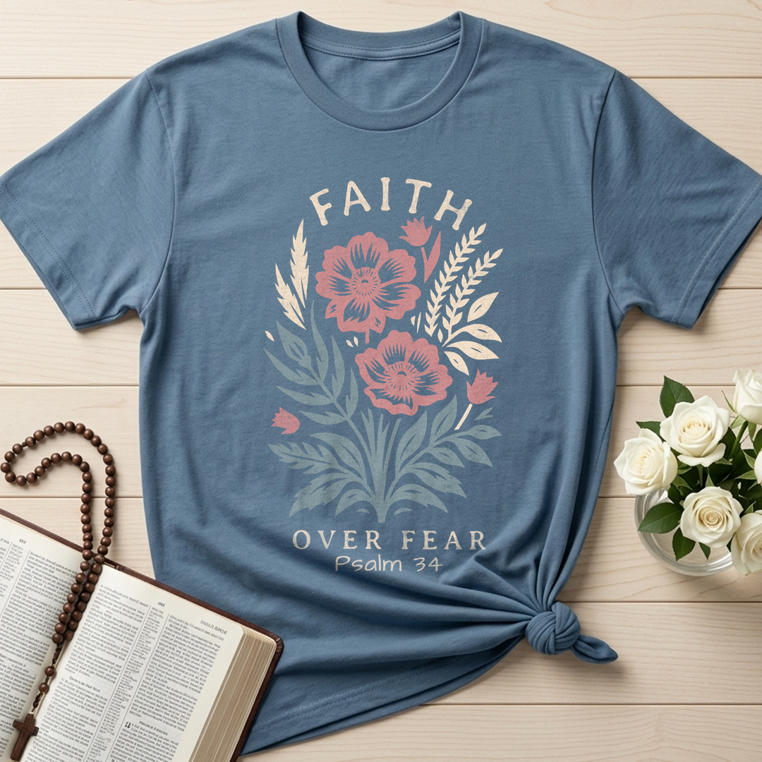 Faith Over Fear Psalm 34 01