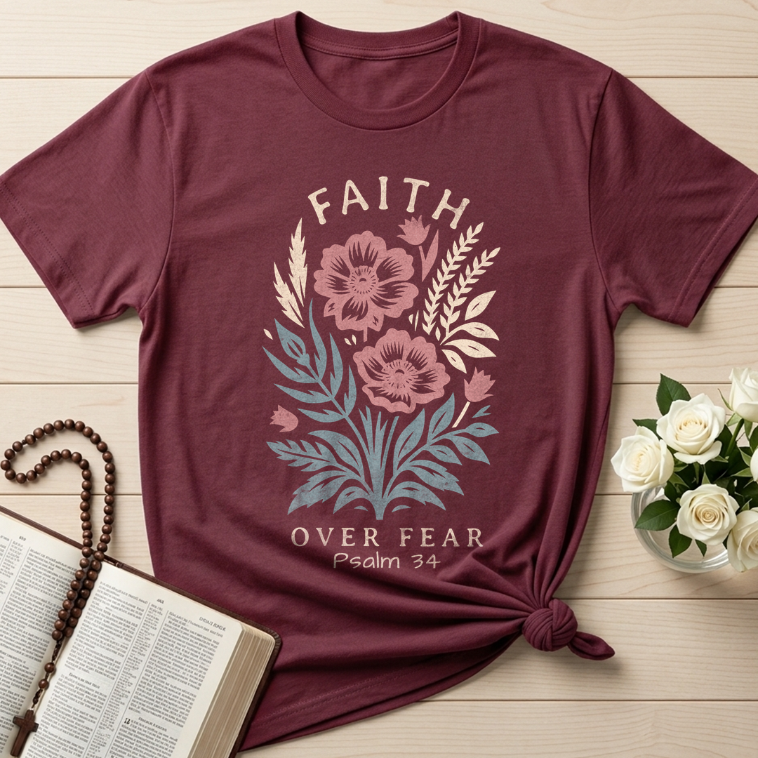 Faith Over Fear Psalm 34 01