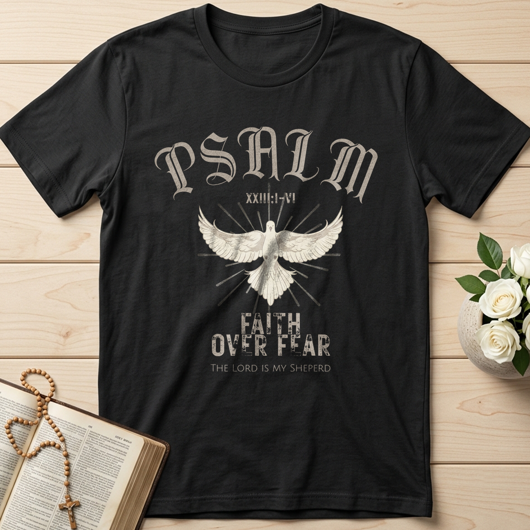 Faith Over Fear The Lord Is My Sheperd Psalm 23.1-6 01