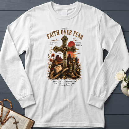 Faith Over Fear The Lord Is With You Wherever You Go 01