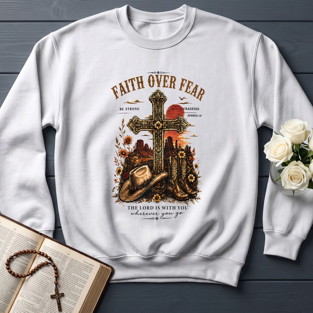 Faith Over Fear The Lord Is With You Wherever You Go 01