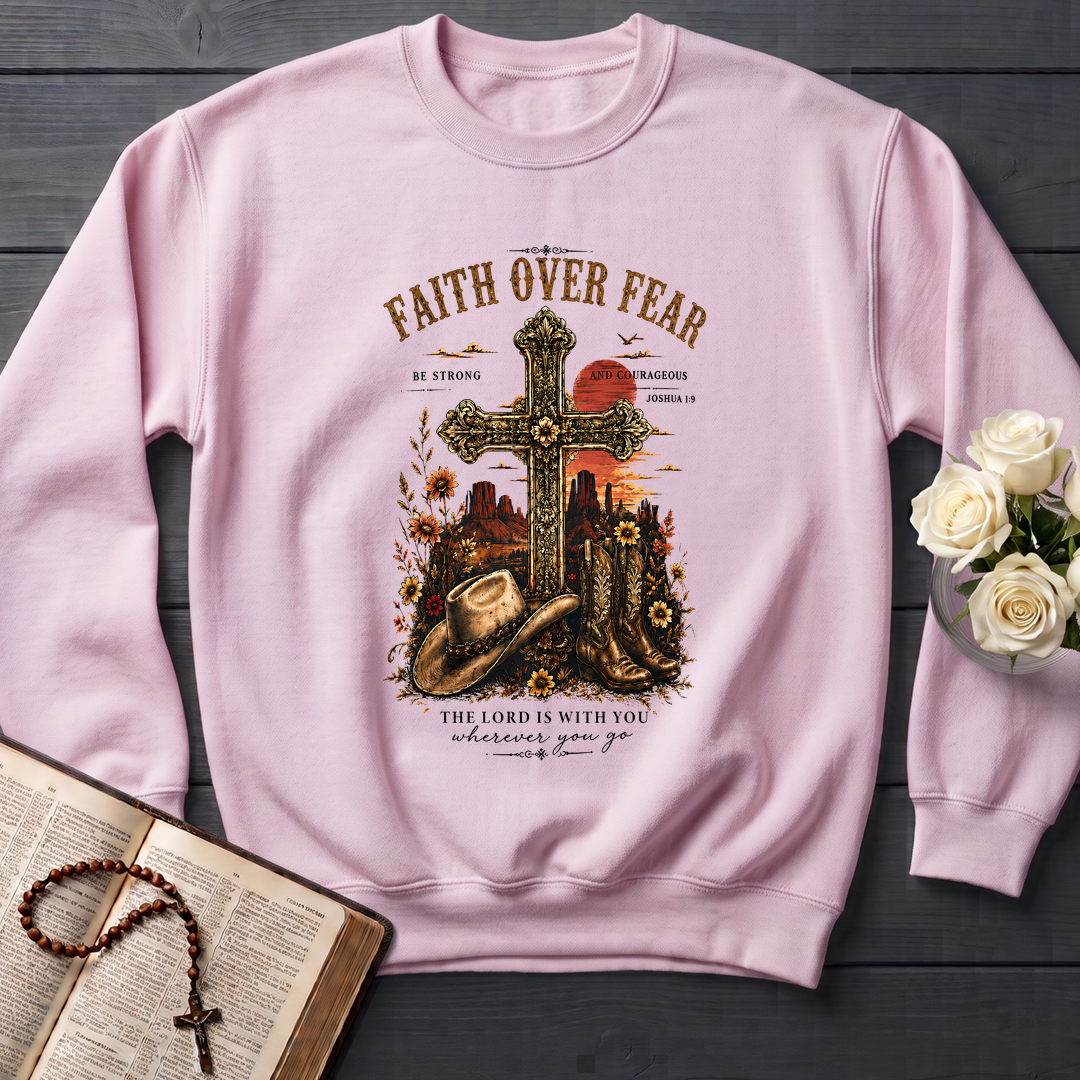Faith Over Fear The Lord Is With You Wherever You Go 01