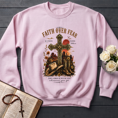 Faith Over Fear The Lord Is With You Wherever You Go 01