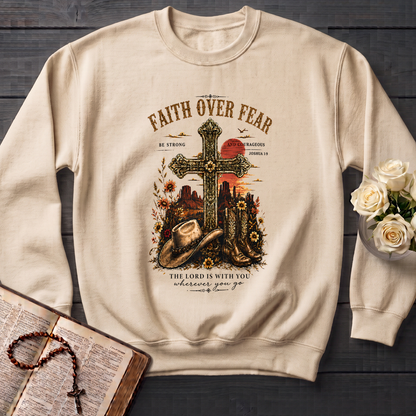 Faith Over Fear The Lord Is With You Wherever You Go 01