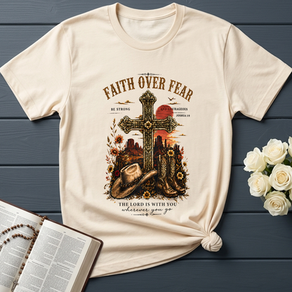 Faith Over Fear The Lord Is With You Wherever You Go 01